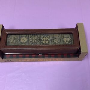 6-Slot Watch Display Case
